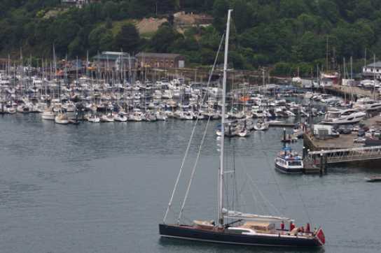 23 June 2022 - 16-56-41

------------------
Superyacht Hevea arrives in Dartmouth